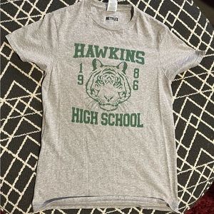 Netflix Stranger Things Hawkins HS T-Shirt.  Size Women’s Small. NWOT